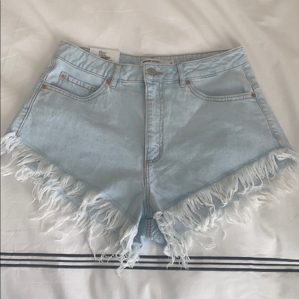 NEW Garage Cheeky Festival High Wasted Shorts 29W